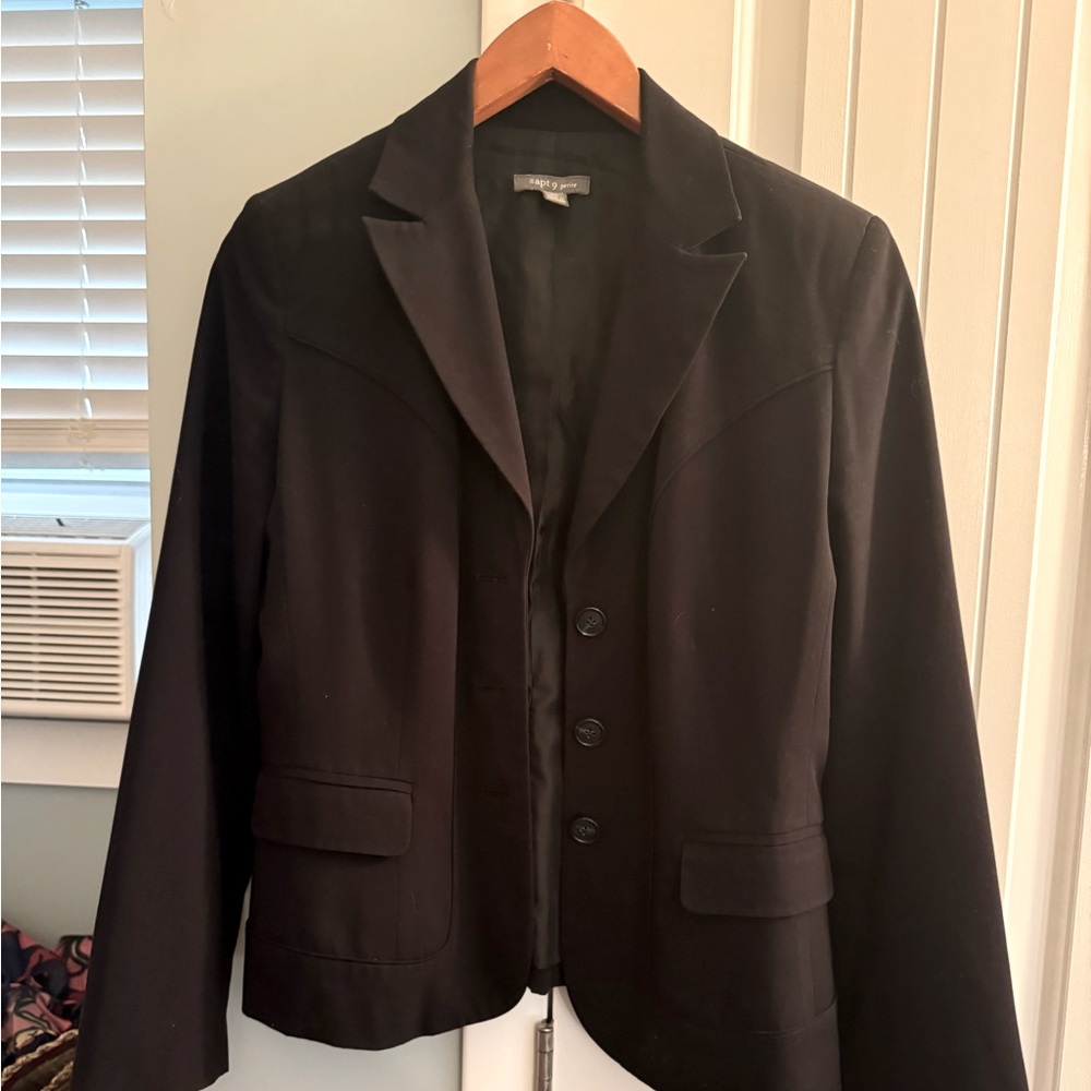 Black blazer